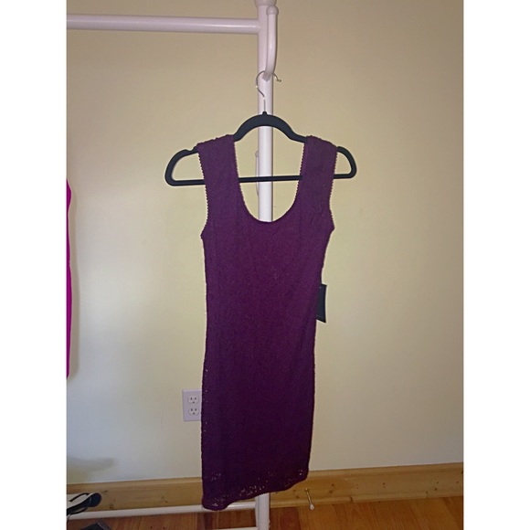 Eyelet Sleeveless Mini Dress NWT - Picture 7 of 9